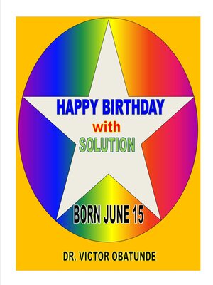 cover image of BORN JUNE 15